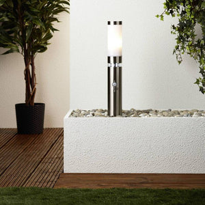 B-Ware Brilliant Außenstandleuchte Gartenleuchte G46789/82 LED Leuchte mit Sensor 50 cm