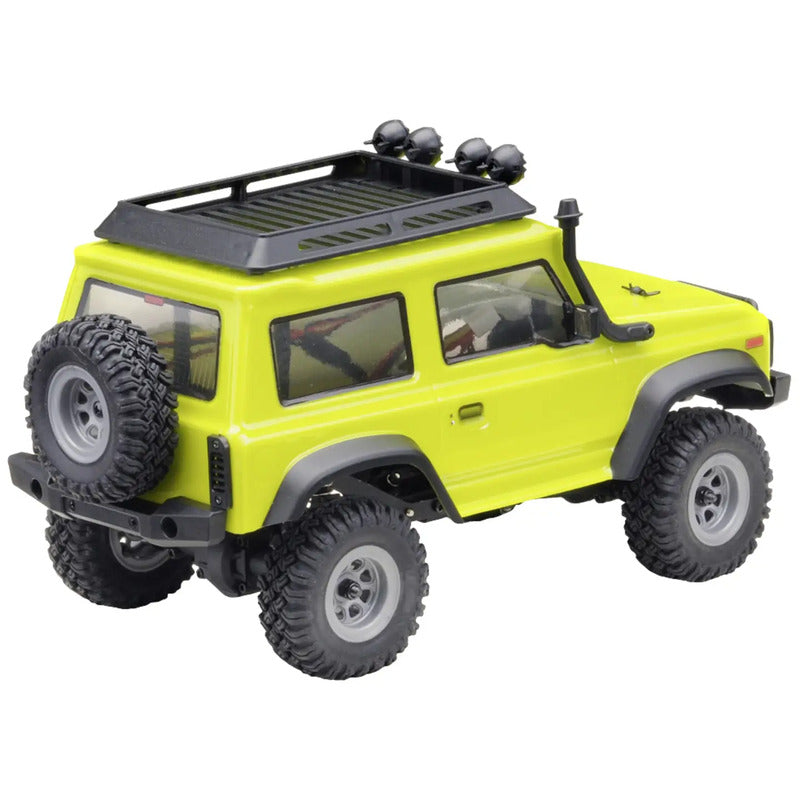 Absima 1:24 Micro Crawler Jimny Yellow 4WD RTR RC Modellauto 45 Min Fahrzeit - 4250650954161