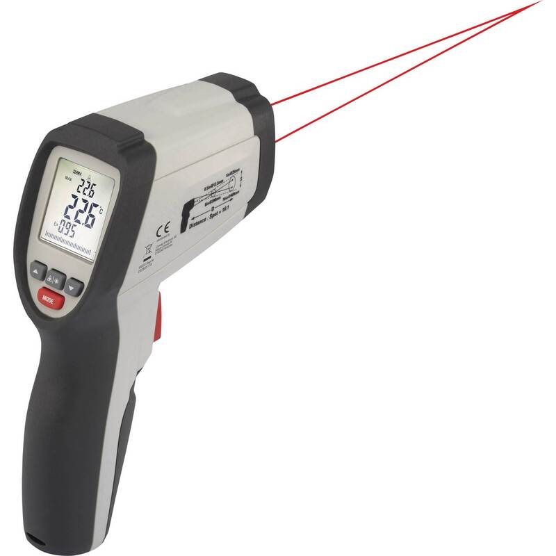 Voltcraft Infrarot-Thermometer IR 650-16D Pyrometer Temperaturmessgerät -40 - 4016139328218