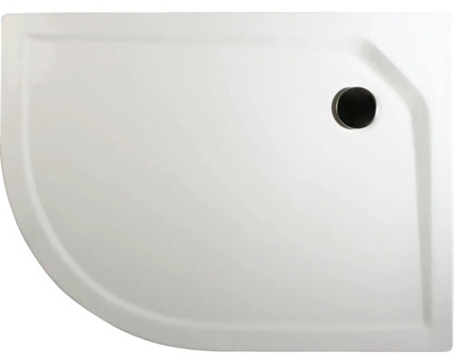 Schulte Duschwanne Viertelkreis asymmetrisch 120x90cm Dusche Badezimmer Wanne - 4060991010484