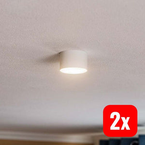B-Ware Deckenleuchte Cloudy einflammig LED dimmbar Lampe Leuchte weiß 8cm Ø 5cm