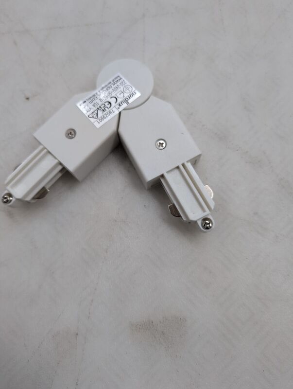Nordlux Hochvolt-Schienensystem Verbinder Linkadapter Weiß IP20 230V 120x35x18mm - 5701581357082