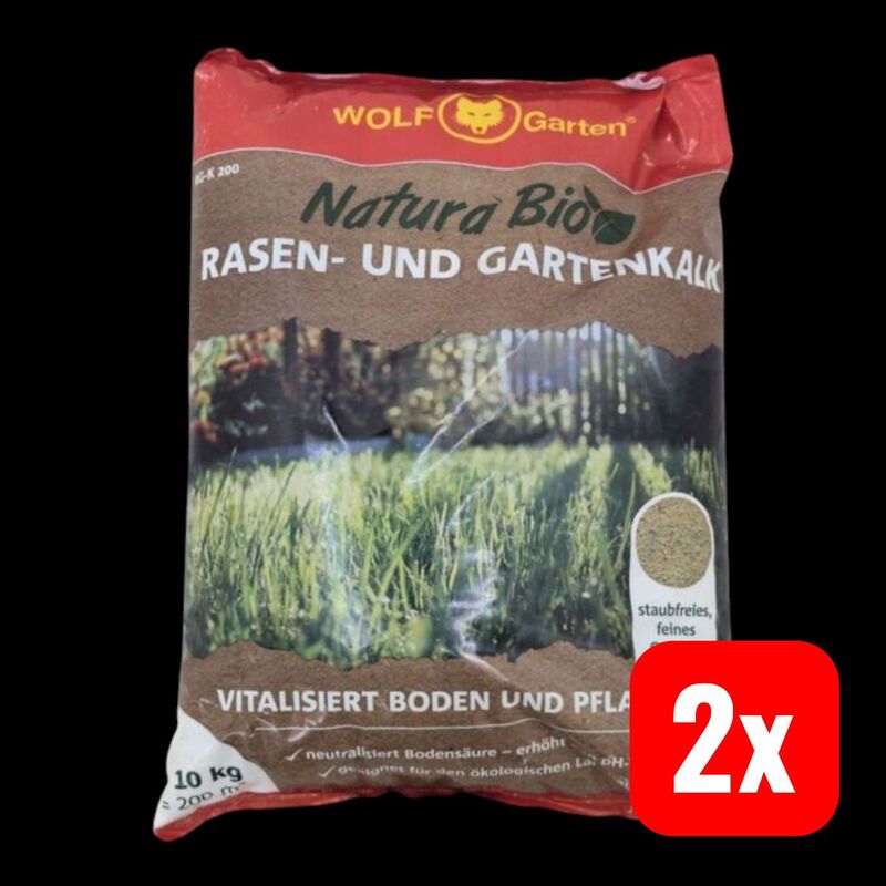 WOLF-Garten 3836172 RG-K200 Lawn Lime Fine Granules Covers 200 M² - 4008423873849
