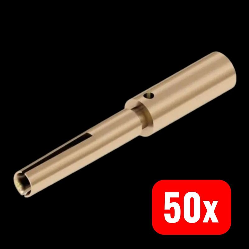 HARTING Crimpkontakt Buchse 21 01 100 9939 Gold 1,5mm² Kupferlegierung 1 Stück - 2050009716868