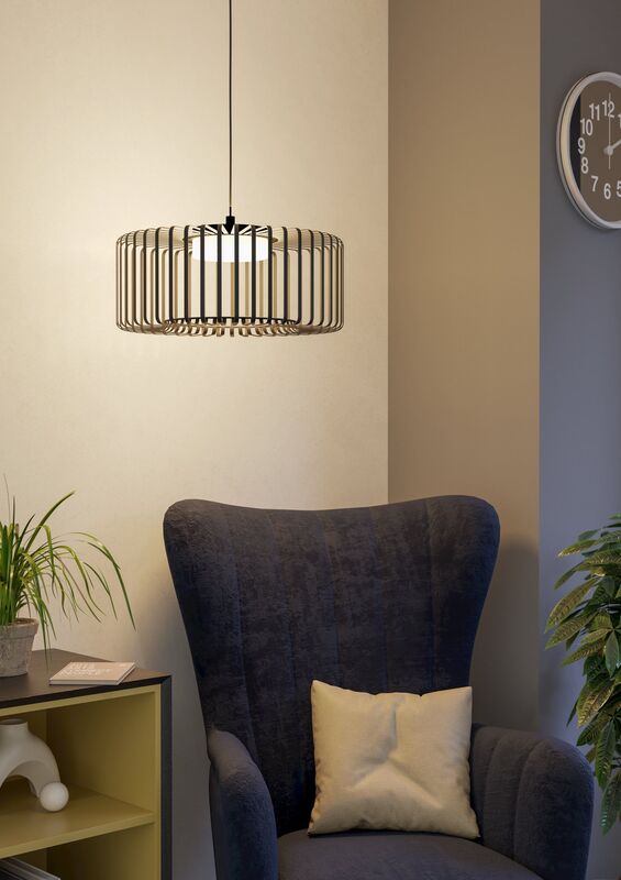 EGLO Connect Pendelleuchte Hängeleuchte LED Smart Home Ginestrone Z Schwarz RGB - 9008606270507