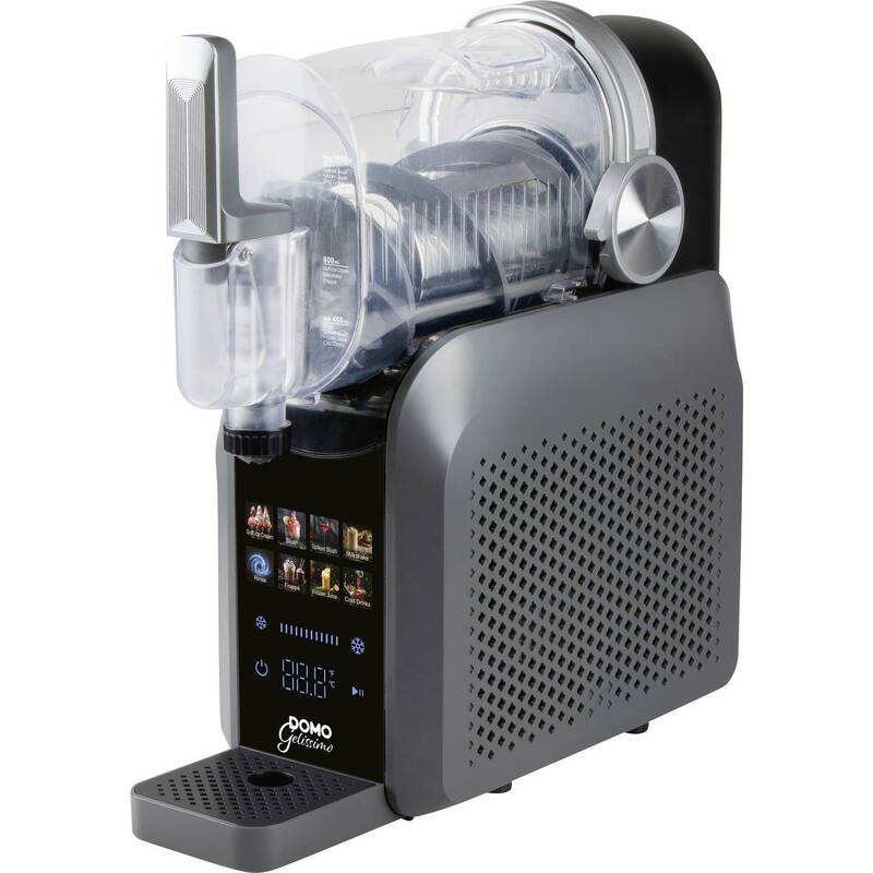 DOMO Eismaschine DO9308I 1,8l mit Display 220W Eisbereiter Küchengerät kompakt - 5411397178848