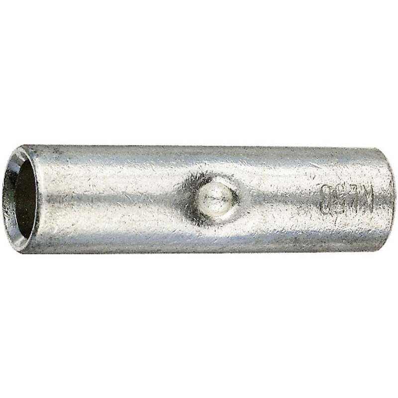 Klauke Stoßverbinder 22R Verbinder Muffe Unisoliert Kupfer 10mm² 100 STÜCK - 4012078005036