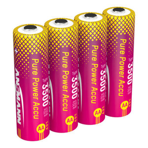 B-Ware ANSMANN Pure Power Li-Ion Akku Mignon AA 3250 mAh 4er Pack Energiequelle