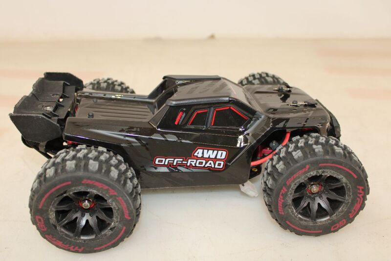 MJX Hyper GO Truggy 1:14 RC Modellauto Allradantrieb 55 km/h inkl. Akku Gold - 4064161341750