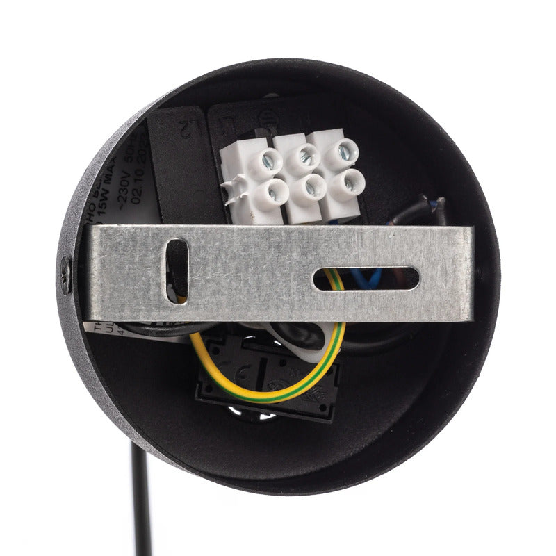 TK Lighting Wandleuchte Juta LED Wandlampe dimmbar beige schwarz 22x30cm - 5901780568580