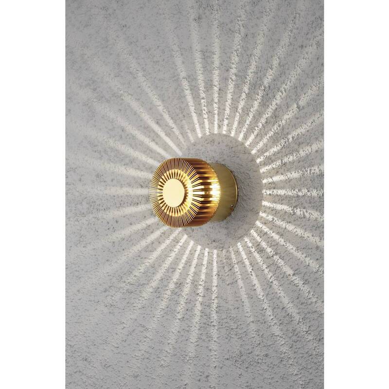 Konstsmide Außenwandleuchte Gartenleuchte Monza Small LED Lampe Bronze IP54 3W - 7318307900804