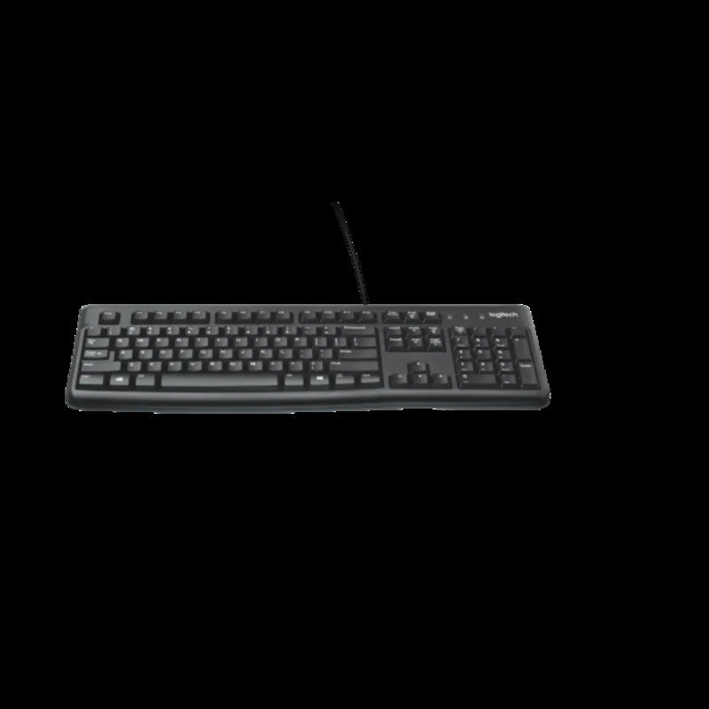 Logitech Tastatur PC Tastatur K120 QWERTY USB Eingabegerät schwarz 1,5m Kabel - 5099206020917