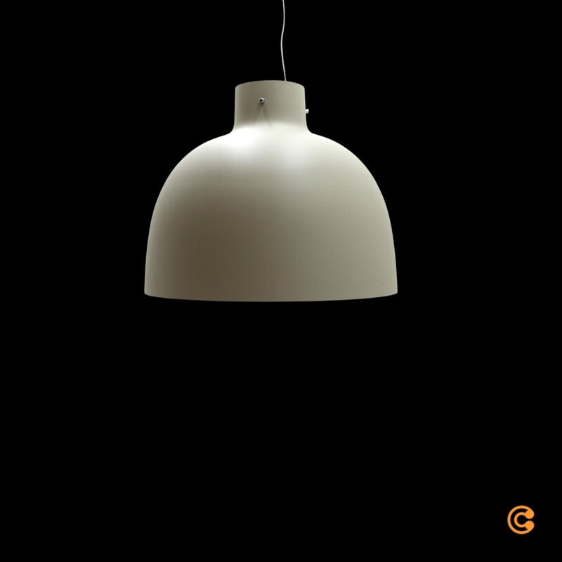 Kartell Hängeleuchte Pendelleuchte Bellissima Lampe taupe matt Polymer E27 LED - 8058967276404
