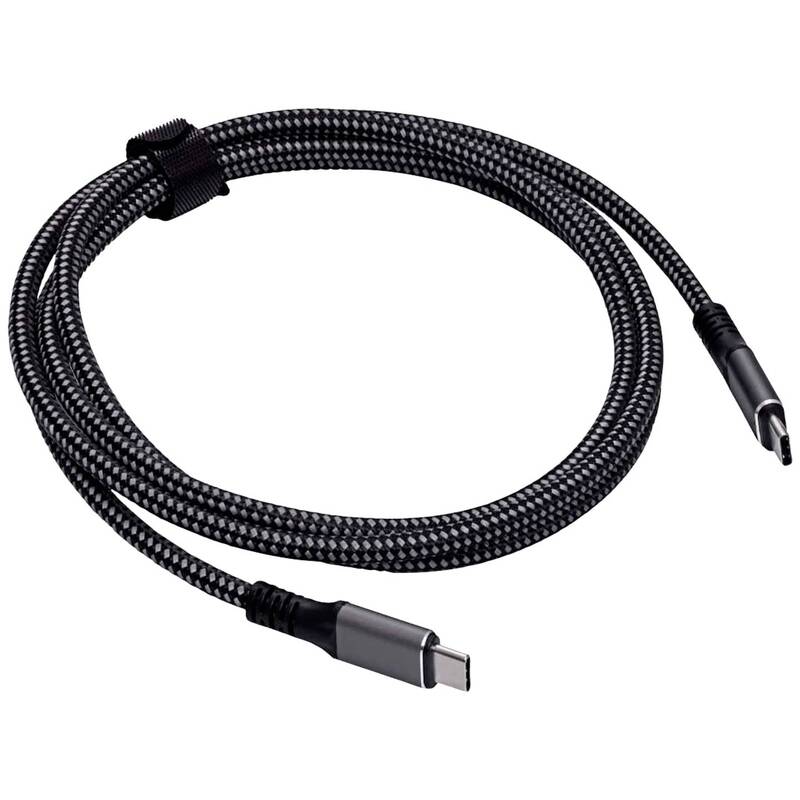 Akyga USB-Kabel Thunderbolt Stecker Thunderbolt Stecker 1.50 m Schwarz AK-USB-34 - 5901720136794