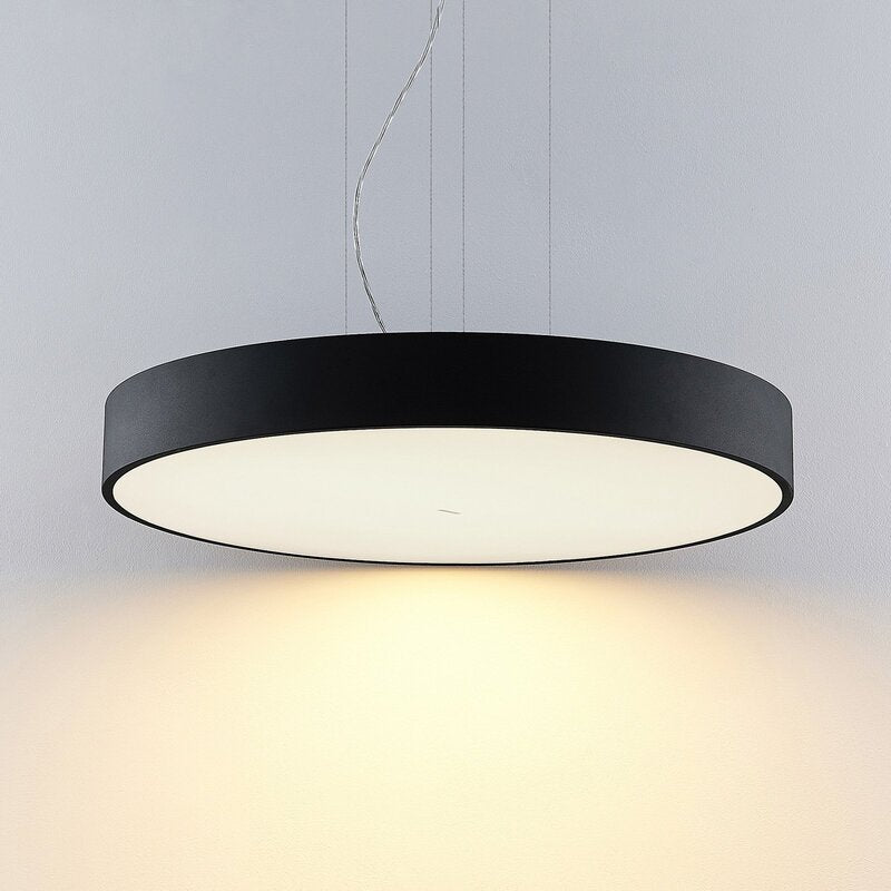 Arcchio Pendelleuchte Hängelampe Noabelle LED schwarz 80 cm Wohnbereich Esszimme - 4251096597394