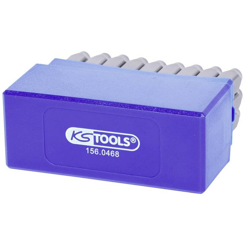 KS Tools Schlagbuchstabensatz Gravur Stempel Handwerkzeug Einschlagstempel - 4042146157022