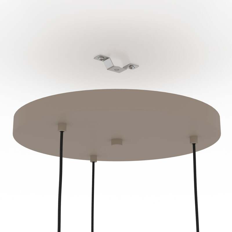 Eglo Hängeleuchte Pendelleuchte Romazzina LED Lampe dimmbar sandfarben Ø46cm - 9008606258574