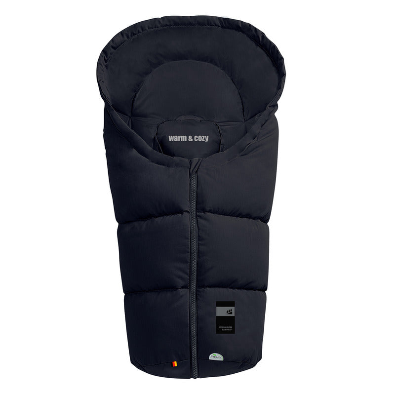 odenwälder Fußsack Milo Babyschlafsack Kinderwagen Sommerschlafsack schwarz - 4005226222904