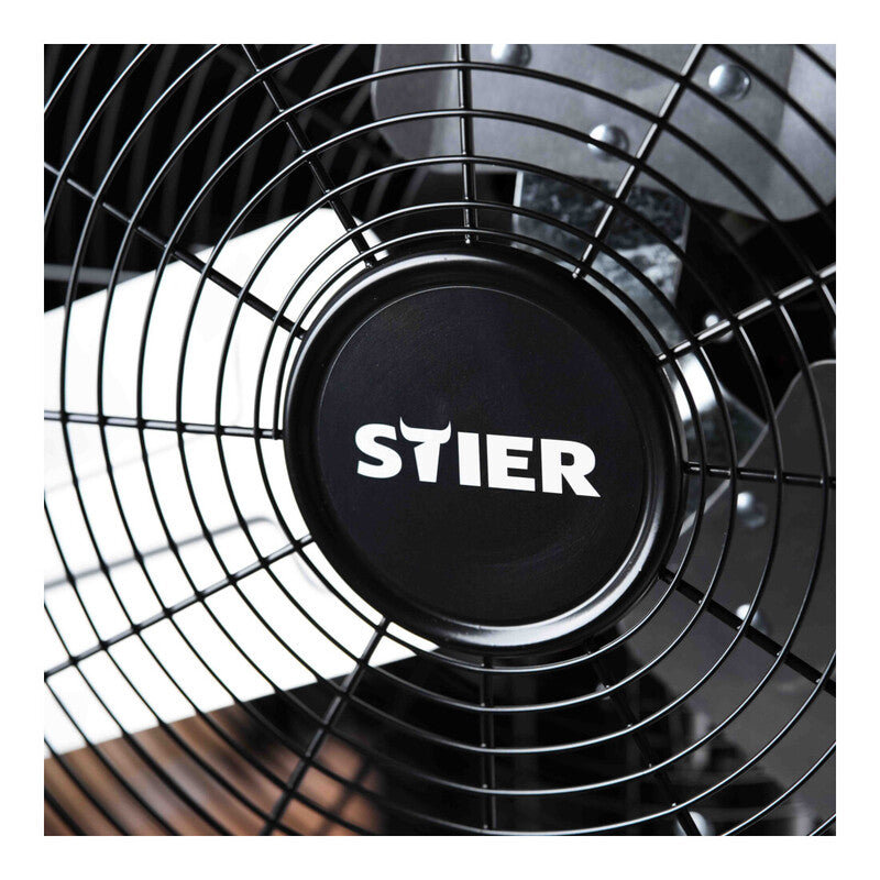 STIER Metall-Standventilator 90° Oszillation 260W Hochleistungsventilator Lüfter - 4251709646426