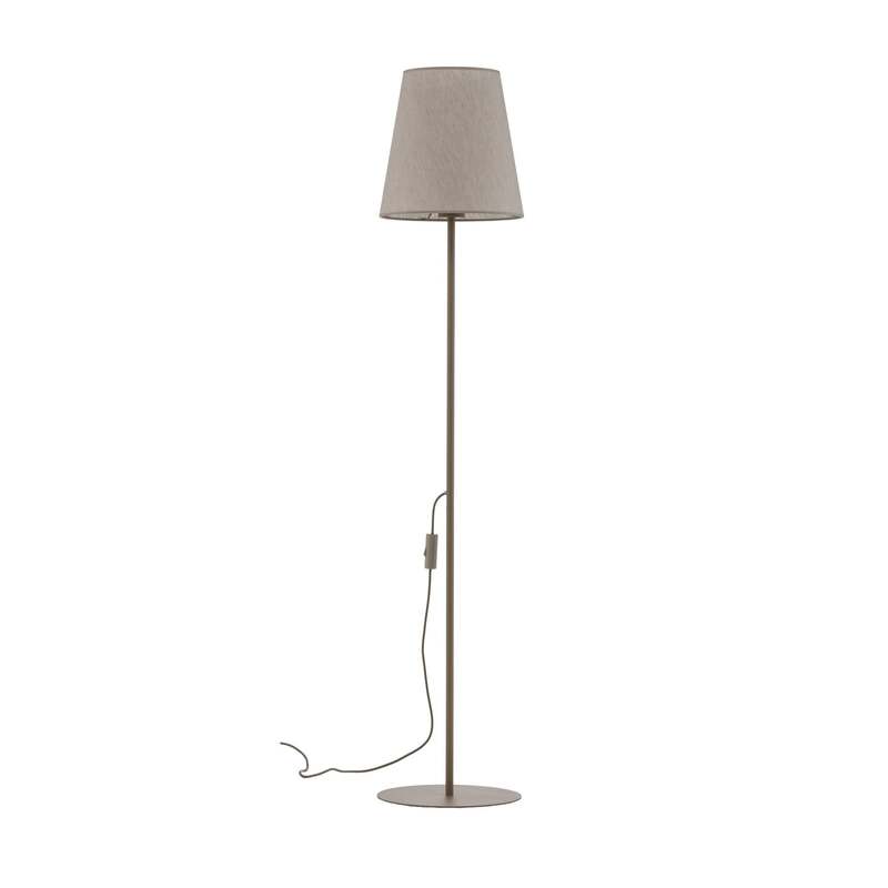 TK-Lighting Stehlampe Elizabeth LED Lampe Leuchte beige sand 152cm hoch E27 - 5906135161577