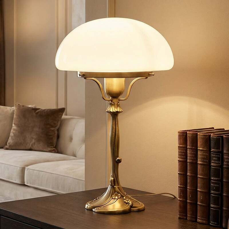 Berliner Messinglampen Tischleuchte Katharina Tischlampe Lampe Leuchte messing - 4043783511628