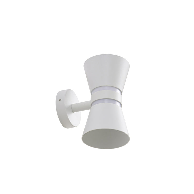 Lucande Außenwandleuchte Meravi LED Gartenleuchte Lampe Wandleuchte weiß IP44 - 4255830908828