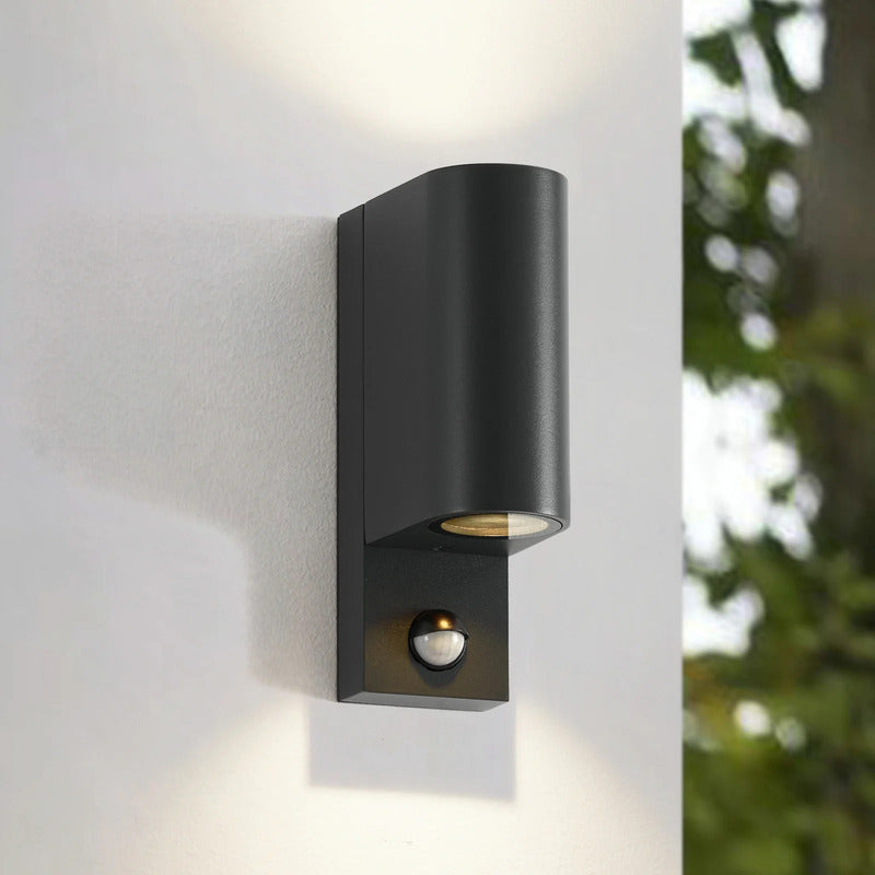 Lindby Palina Außenwandlampe Außenwandleuchte Wandlampe Wandleuchte mit Sensor - 4251096504439