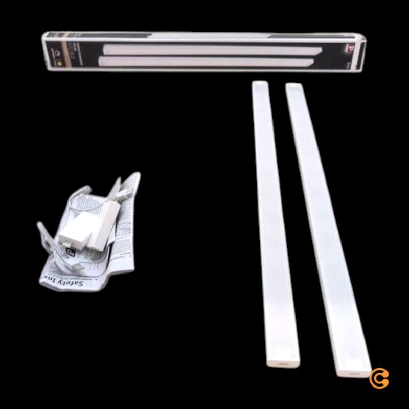 Paulmann Unterbaulampe Inline 2er LED Erweiterung dimmbar warmweiß 55cm weiß - 4000870986226