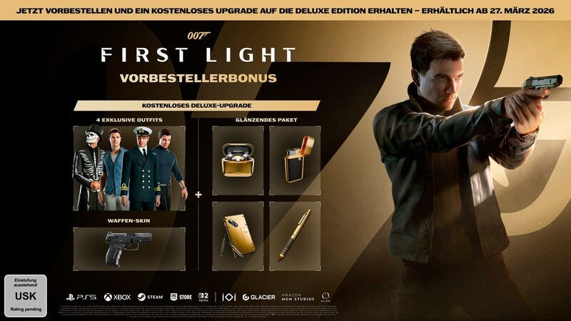 IO Interactive Spiel 007 FIRST LIGHT PS5 Agent James Bond Spionage Abenteuer - 0884095225339