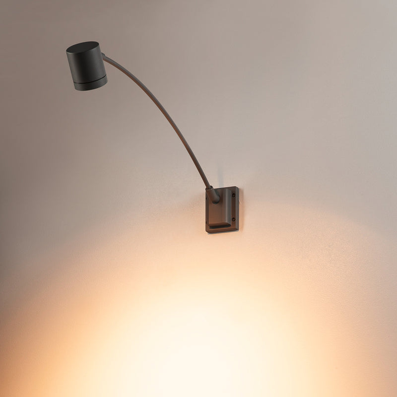 SLV Wandleuchte Außen anthrazit Myra Display LED Gartenlampe dimmbar IP55 78cm - 4024163140355