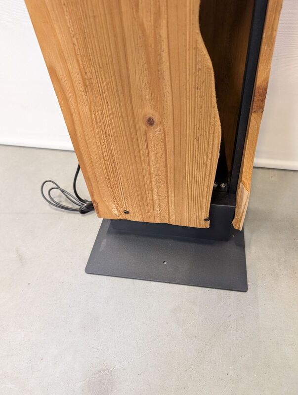 Lucande Stehleuchte Tarry Holz Lampe Leuchte E27 4-flammig 137cm natur 24cm - 4255830906237