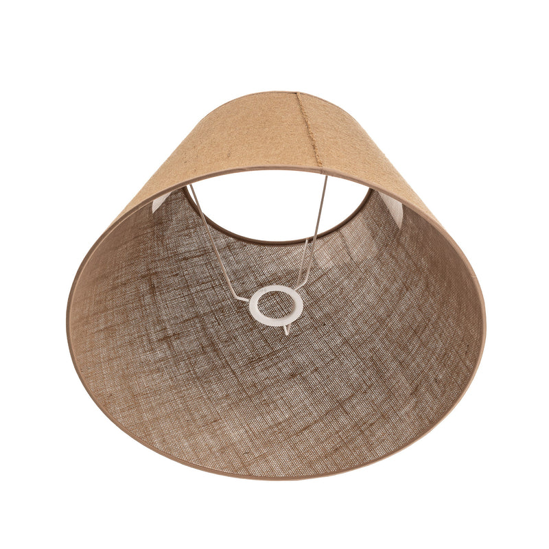 Lampenschirm Pseudosofia Stehlampe hellbraun Jute E27 30cm 40cm Made in Europe - 5903689189132