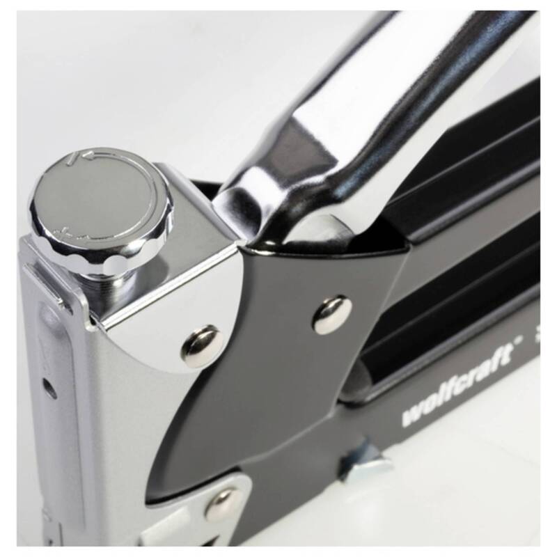 Wolfcraft Tacker-Set tacocraft 7 Handtacker Klammerntyp Schlagwerkzeug Werkzeug - 4006885708907