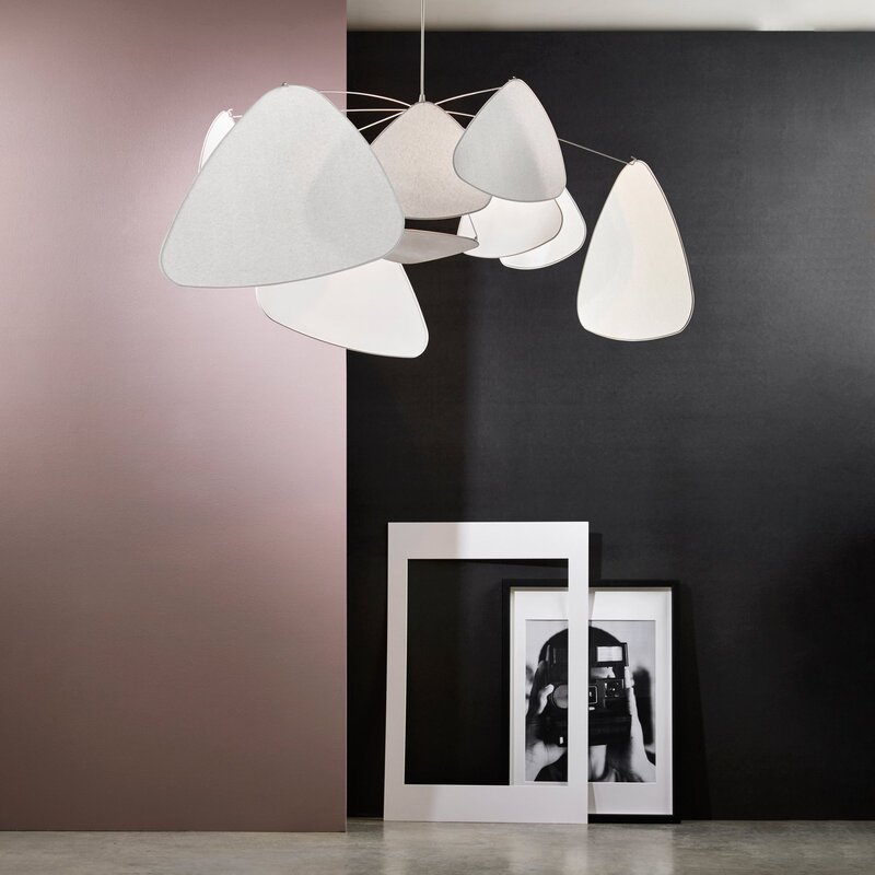 MARKET SET Screen XL Pendelleuchte Hängelampe Lampe E27 weiß SIEHE TEXT/FOTO - 3188000739285