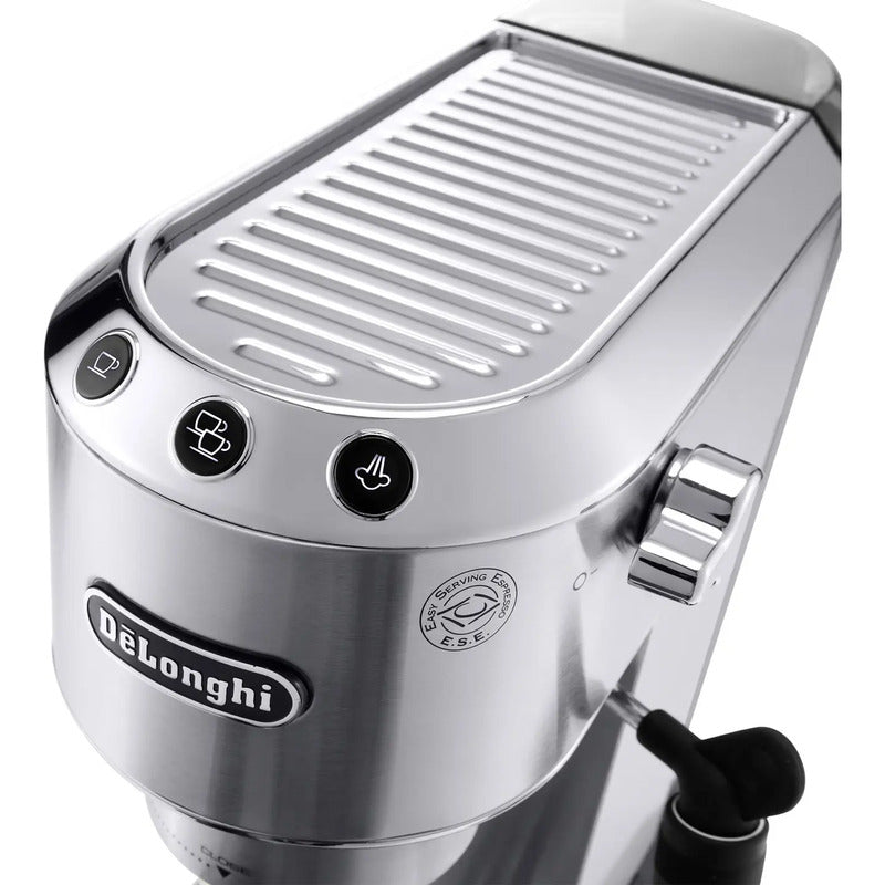 De'Longhi Espressomaschine DEDICA EC 685.M Kaffeemaschine Silber 1350W 1l 15bar - 8004399331198