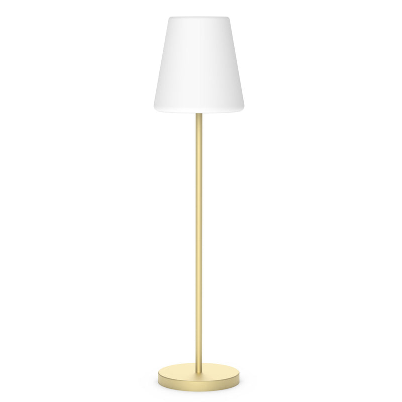 Newgarden Stehleuchte Lola Slim 180 LED Gartenlampe dimmbar messing 177cm - 8435578501208
