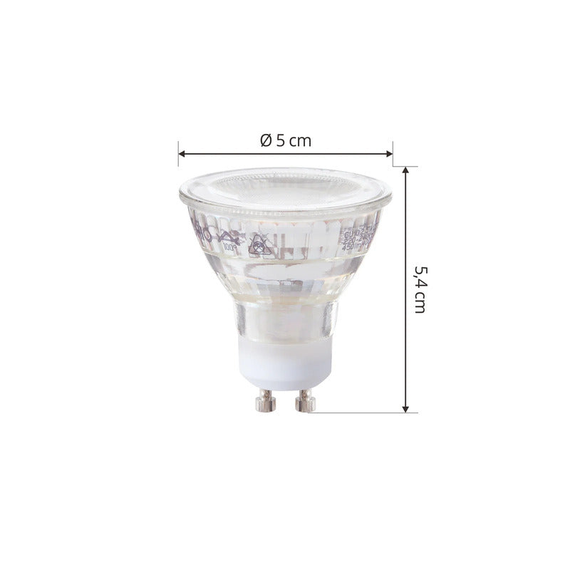 Arcchio LED Leuchtmittel Lampe GU10 PAR16 transparent klar 4000 Kelvin 6 STÜCK - 4251911767902