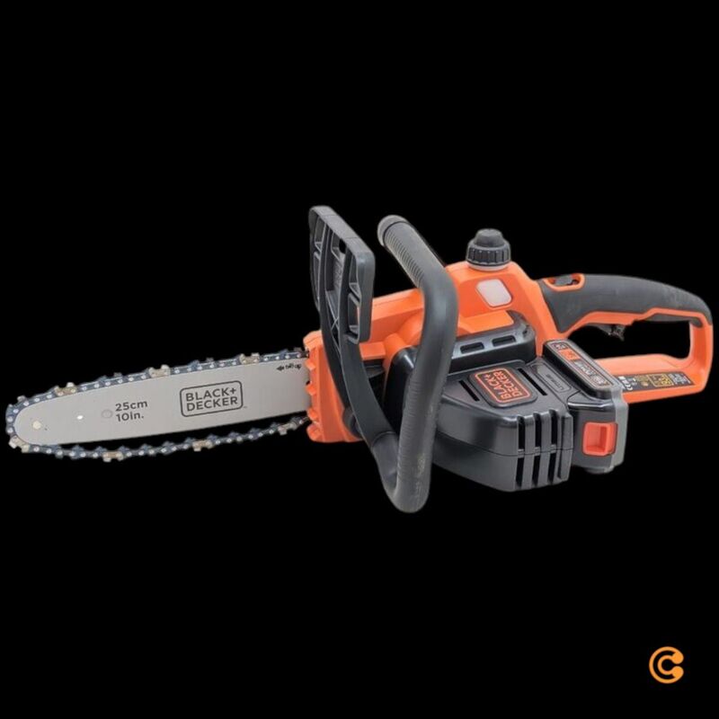 Black & Decker Akku-Kettensäge 250mm Akku-Kettensäge 18V Li-Ion schwarz 2.0Ah - 5035048465936