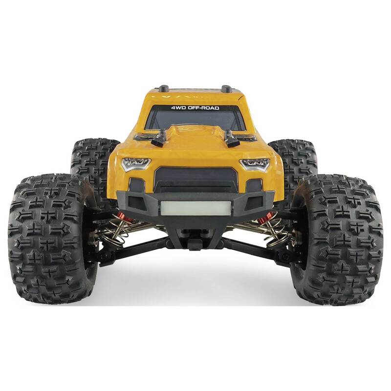 Amewi RC Modellauto MEW4 Monstertruck 1:16 Brushless 4WD 40 km/h RtR orange - 4262408971344