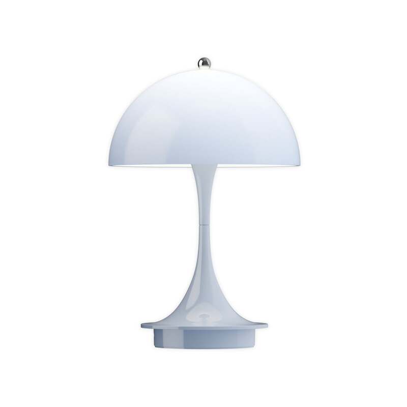 Louis Poulsen Panthella PORTABLE 160 V3 opal hellblau 24,1cm USB-C Lampe - 5714693006373
