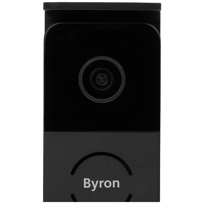 Byron DIC-24312 Video-Türsprechanlage Kabelgebunden Komplett-Set Sprechanlage - 8711658456027