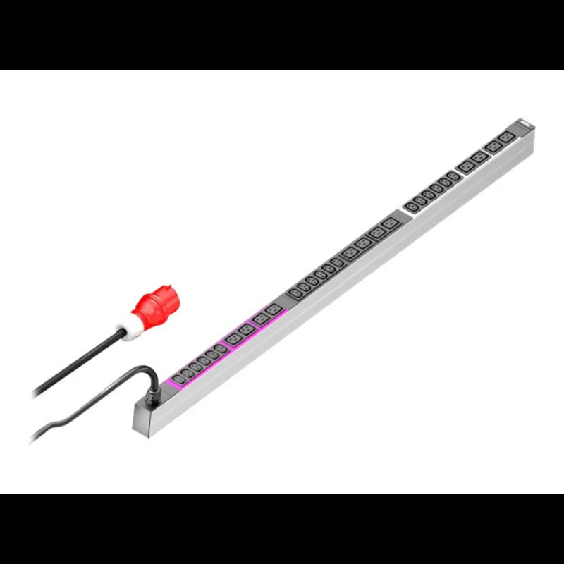 Rittal PDU Basic Rack-Stromverteilung 18 Steckdosen Metall schwarz IP20 3m - 4028177947542