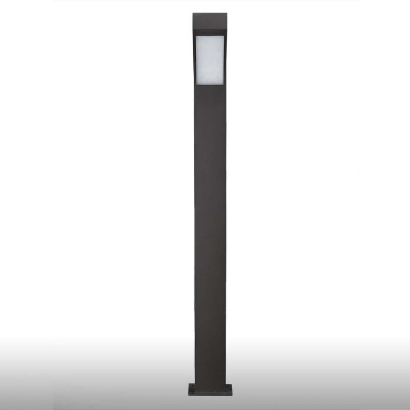 Lucande Wegeleuchte Gartenleuchte Lennik LED Pollerleuchte anthrazit 100cm IP54 - 6291105702683
