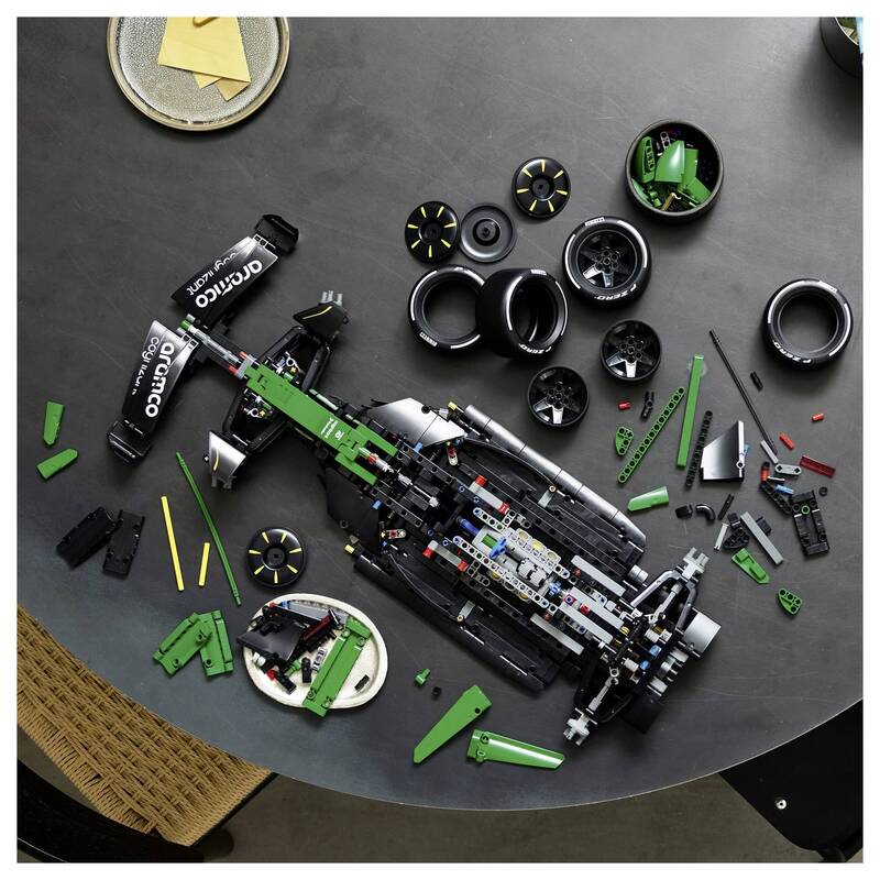 LEGO Technic Modell Aston Martin Aramco AMR25 F1 Auto mit Lenkung 6588593 - 5702018067796