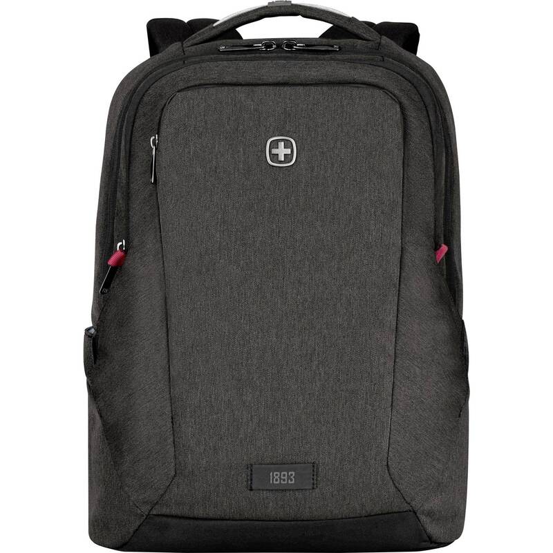 Wenger Notebook Rucksack MX Professional Grau mit Check-in Fach für Laptops - 7613329114476