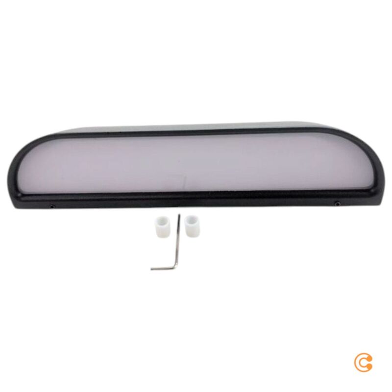 Nordlux Außenwandleuchte Gartenlampe Front 26 LED Wandleuchte schwarz IP44 - 5701581341289