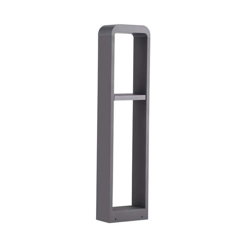 Lindby Wegeleuchte Gartenleuchte Darko LED Pollerleuchte dunkelgrau 100cm IP54 - 4251911752021