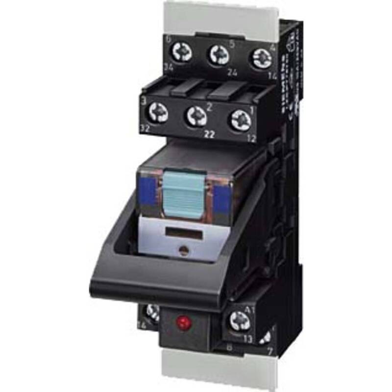 Siemens LZS:PT5A5T30 Steckrelais 4 Wechsler Komplettrelais Relais IP20 Steckbar - 4011209674462
