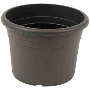 B-Ware SIENA GARDEN Pflanzgefäß CILINDRO Anthrazit 80 cm x 56,2 cm Kunststoff