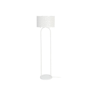 B-Ware Lindby Stehleuchte Standlampe Aralena weiß Metall Höhe 1435 cm